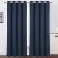 LEMOMO Navy Blue Blackout Curtains 52 x 84 inch/Set of 2 Curtain Panels Room by Lemomo