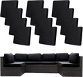12 Pcs Stretch Patio Cushion Covers, Outdoor Couch Covers Replacement, Outdoor by BIETYONE