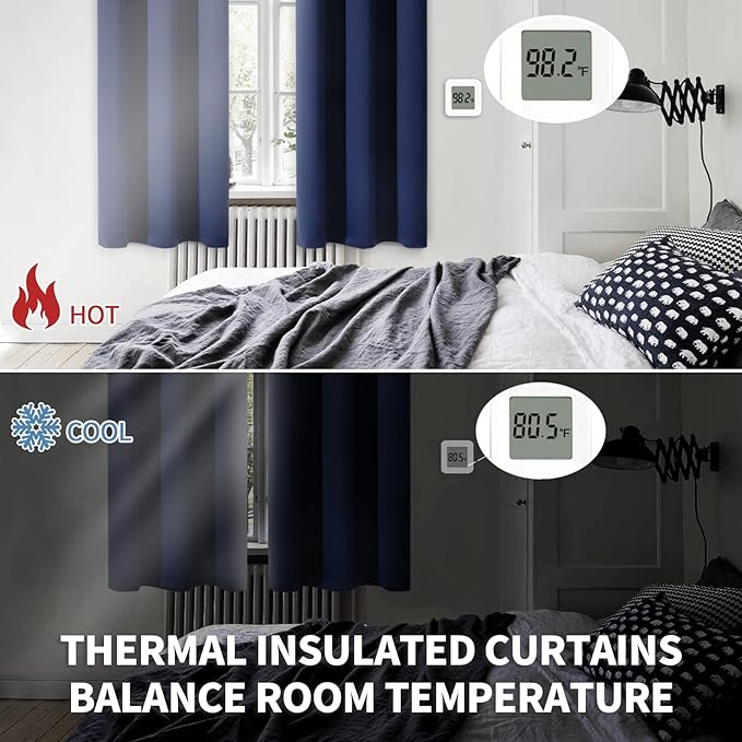 BGment Blackout Curtains for Bedroom - Image 4