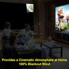 FADOTY Blackout Curtains for Bedroom, Portable 100% Black Out Window Cover Film - Image 7
