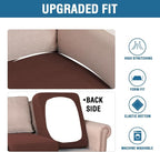 H.VERSAILTEX Super Stretch Individual Seat Cushion Covers Sofa Covers Couch - Image 6