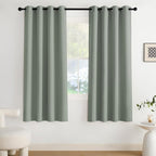 NICETOWN Blackout Curtains Grommet 2 Panels 72 Inches Long, Sage Green by NICETOWN