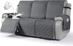 VANSOFY Waterproof Recliner Couch Covers, Sofa Covers 1-Piece Washable by VANSOFYFURNITURECOVERS