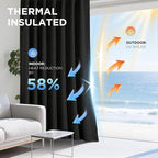 Joydeco Blackout Curtains for Bedroom - Image 4