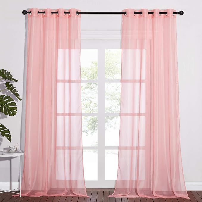 NICETOWN Sheer Curtains Extra Long 96-inch by NICETOWN