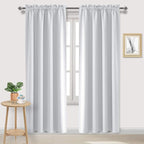 DWCN Blackout Curtains Room Darkening Thermal Insulated Bedroom Curtains Window by DWCN