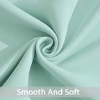Yakamok Aqua Blackout Curtains for Bedroom, Grommet Thermal Insulated Room - Image 4
