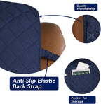 PureFit Reversible Quilted Sofa Cover, Water Resistant Slipcover Furniture - Image 3