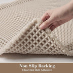 RESARE Waffle Bath Mat, Super Absorbent Non Slip, Machine Washable, Ultra Soft - Image 4