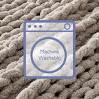 Bigacogo Chunky Knit Throw Blanket - Image 7