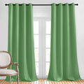 NICETOWN Forest Green Reducing Grommet Curtains by NICETOWN