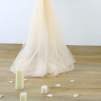 10ft x 15ft Champagne Tulle Backdrop Curtain - Image 7