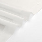 Lecloud 14 Inch Ivory Sheer Curtains Valance 2 Pieces, Cafe Kitchen Curtain - Image 9