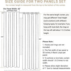 100% Blackout Shield Linen Blackout Curtains - Image 7