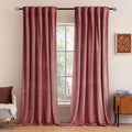 MIULEE Velvet Curtains 84 inches 2 Panels by MIULEE