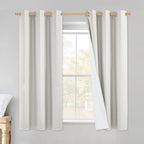 NICETOWN Linen Blackout Curtains by NICETOWN