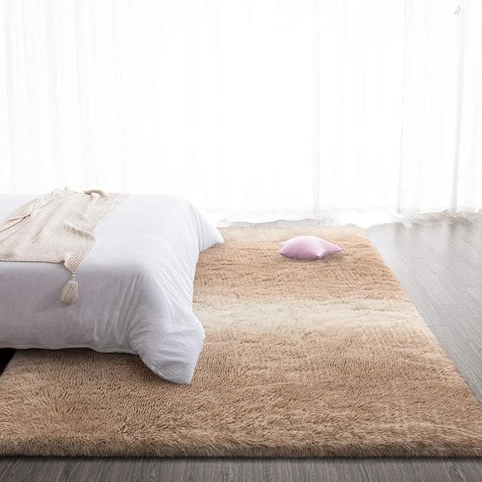 TWINNIS Super Soft Shaggy Rugs Fluffy Carpets, 5x8 Feet, Indoor Modern Plush - Image 5