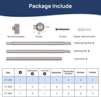 ENJOYBASICS No Drill Curtain Rods - Image 7