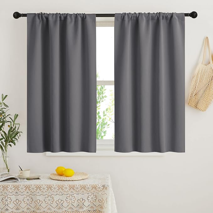 RYB HOME Short Blackout Curtains by RYBHOME