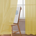 Simplebrand Yellow Tier Curtains - Image 3