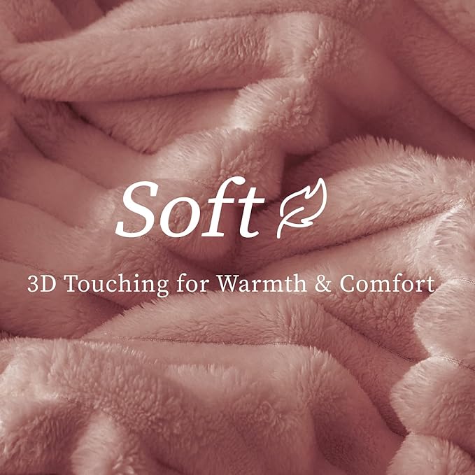 BEDELITE Twin Blanket for Couch & Bed, 300GSM Soft & Warm Fleece Blanket - Image 4