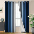 SimpleHome Ombre 100% Blackout Curtains by SimpleHome