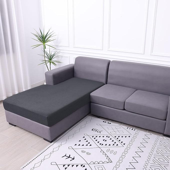 hyha Waterproof Sectional Couch Covers, Non Slip Sofa Couch Cushion Covers L - Image 7