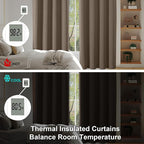 Simplebrand Ava Brown Blackout Curtains - Image 6
