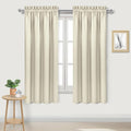 DWCN Blackout Curtains for Bedroom – Rod Pocket Thermal Insulated Noise by DWCN