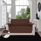 Easy-Going Reversible Loveseat Couch Cover - Image 2