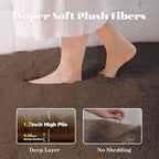 8x10 Area Rugs for Living Room: Fluffy Shag Soft Washable Rug Large Fuzzy Plush - Image 2
