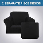 H.VERSAILTEX 2 Piece Stretch Stylish Furniture Cover/Protector Chair Covers - Image 3