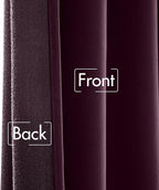 MIULEE Dark Purple Velvet Curtains 90 inches - Image 6