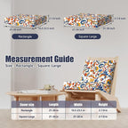 8Pcs Stretch Patio Cushion Covers, Outdoor Couch & Sofa Replacement Slipcovers - Image 2