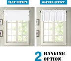 H.VERSAILTEX White Curtain Valances - Image 6