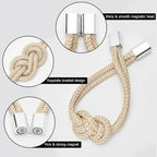 NICEEC 4 Pack Mini Magnetic Curtain Tiebacks Nordic Simple Style Drape Tie - Image 3