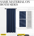 NICETOWN Living Room Curtains, Home Decorations Thermal Insulated Solid Rod - Image 6