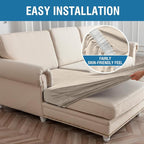 Couch Cover Velvet Chaise Cushion Cover - Image 7