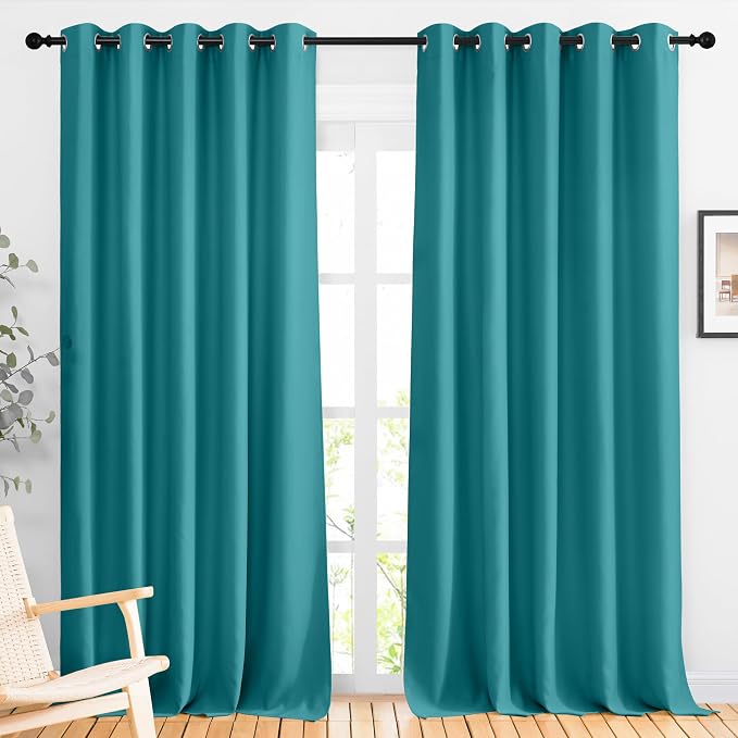 NICETOWN Bedroom Blackout 110 inch Curtains by NICETOWN