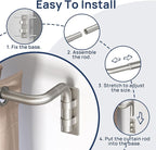 ENJOYBASICS Blackout Curtain rod - Image 4
