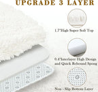 Super Soft Circle Rugs for Girls Princess Castle Toddlers Play Tent 6 Diameter - Image 2