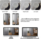 Chyhomenyc Sheer Valances for Windows 2 Pack, Small Window Curtains for Living - Image 5