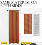 NICETOWN Bedroom Curtains 50 inches Long, Privacy and Thermal Insulated - Image 6