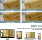 Gold Sheer Curtains 84 Inches Long 2 Panels, Elegant Airy Transparent Light - Image 6