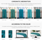 BOURINA Teal Throw Blanket 50 x90 Inches Throw Textured Solid Soft Sofa Throw - Image 7