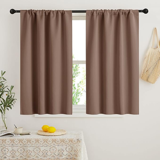 RYB HOME Short Blackout Curtains by RYBHOME