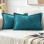 MIULEE Decorative Lumbar Throw Pillow Covers by MIULEE