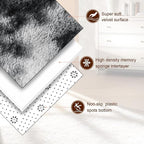 TWINNIS Super Soft Shaggy Rugs Fluffy Carpets, 5x8 Feet, Indoor Modern Plush - Image 2