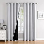 ChrisDowa 100% Blackout Curtains 120 inch Long by ChrisDowa