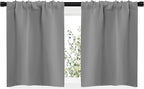 NICETOWN RV Blackout Curtains for Camper Windows, Short Room Darkening Curtains - Image 2